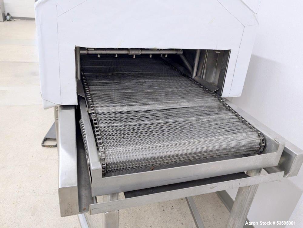 Used Praxair Model SDBP Nitrogen Freeze Tunnel – 24” Wide x 22’ Long Conveyor