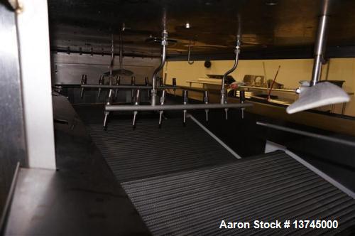 Used Flighted Praxair CO2 Freezer Tunnel.