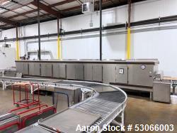 Used KOMA KTR-1-240-1200 Tunnel Freezer | -30 °C | 500 kg/hr | Wide-Belt IQF Freezing System