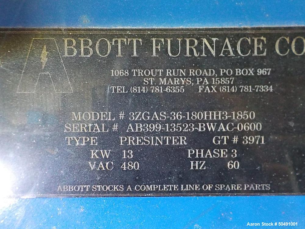 Used- Abbott Furnace
