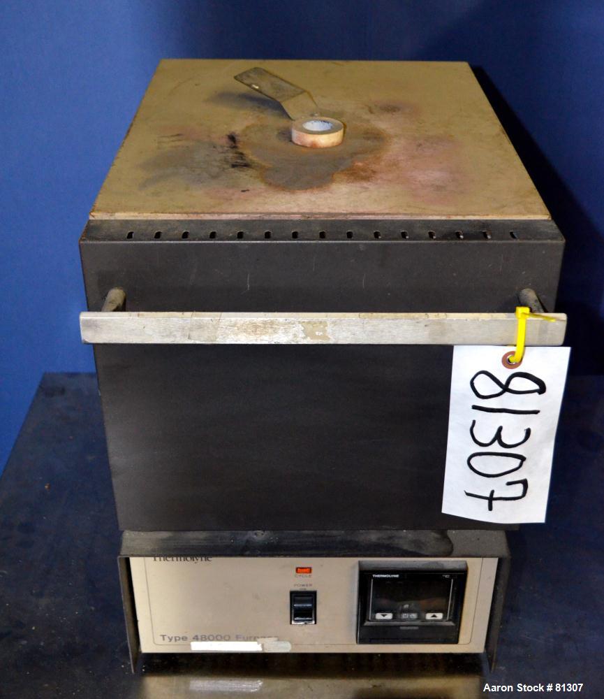 Used Barnstead/Thermolyne Lined Muffle Furnace,