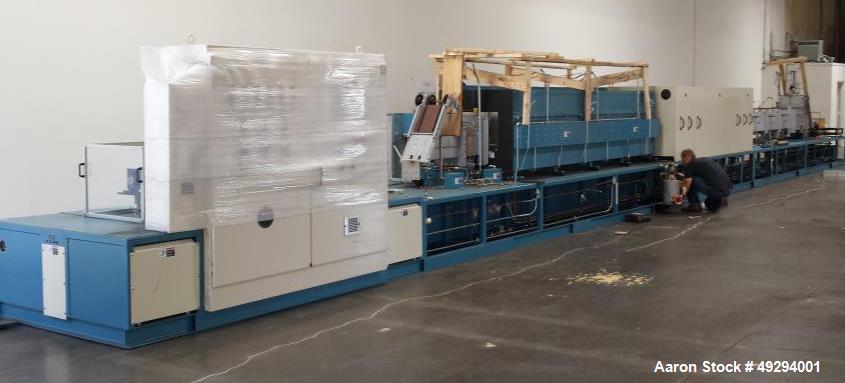 Used CM Furnace 65’ Continuous Pusher Furnace, Model 499-72-3Z.