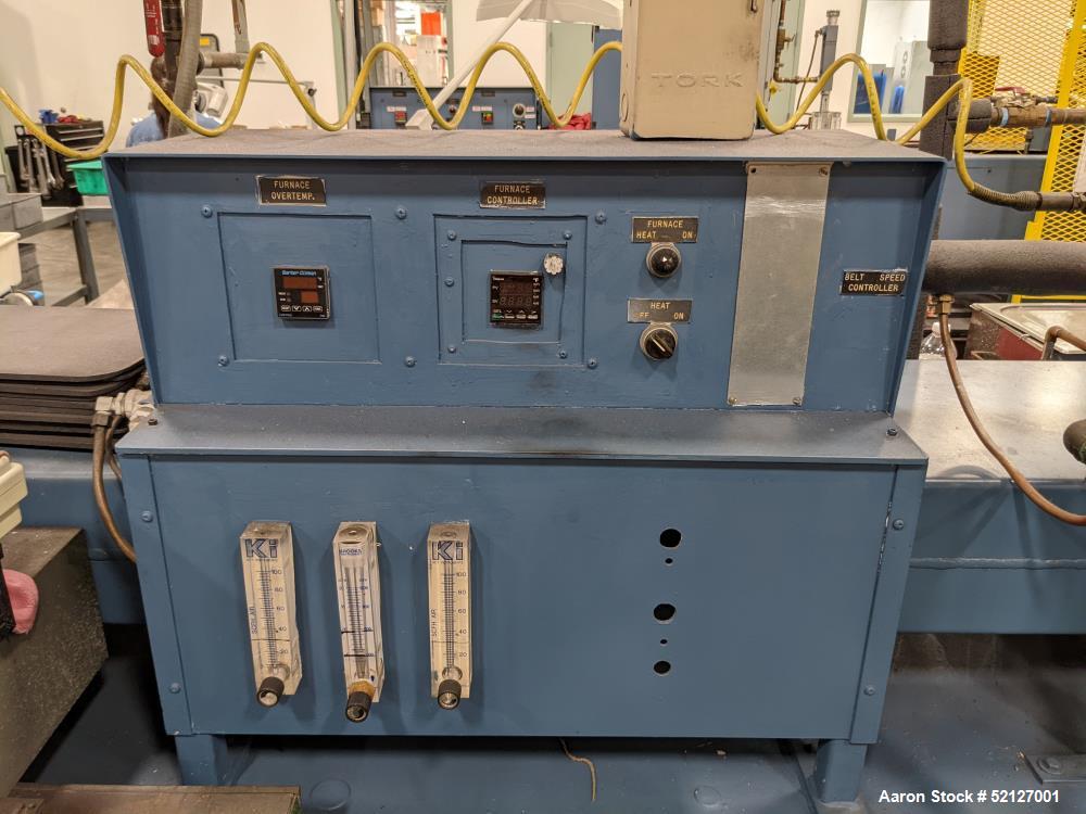 Used C.I. Hayes Inc. Mesh Belt Brazing Furnace