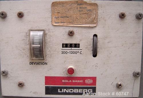 Used- Lindberg Tube Furnace, Type 54472