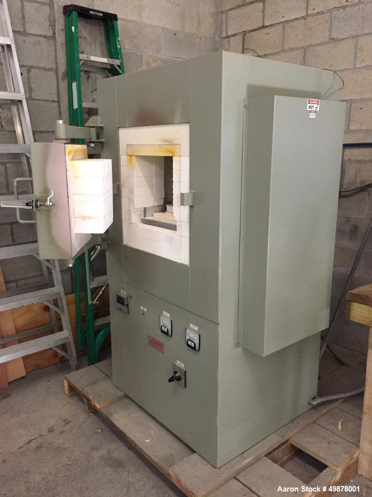 Used- Lucifer High Temperature Lab Box Furnace, Model CL3027-K12.