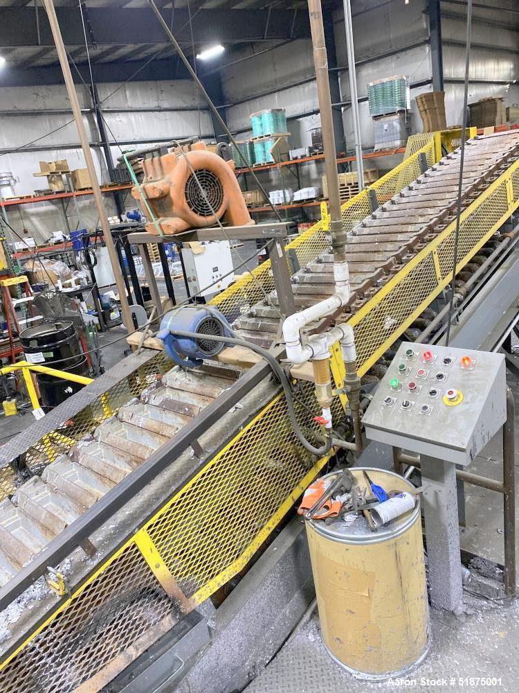 Used Gas-Powered Melting Furnace and Casting Conveyor Machine