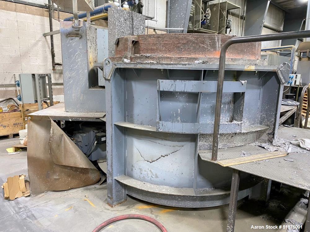 Used Gas-Powered Melting Furnace and Casting Conveyor Machine