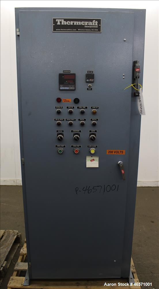 Used- Thermcraft Hydrogen Tube Furnace