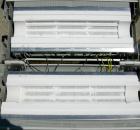 Used Lindberg Split Hinge Tube Furnace, Model HTF55347C. Approximate 4