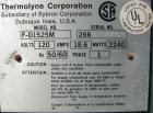 Used Thermolyne Benchtop Industrial Furnace, Model F-D1525M. Operating temperature 100-1200 deg C (212-2192 F). 136 cubic inch chamber 4