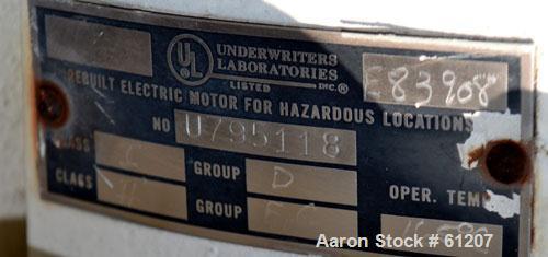 Used Sew Eurodrive Variable Speed Gear Motor. 25 hp, 3/60/230/460 volt, 1760 rpm XP motor. Type R92VU51 reducer, ratio 13.01 to 1.