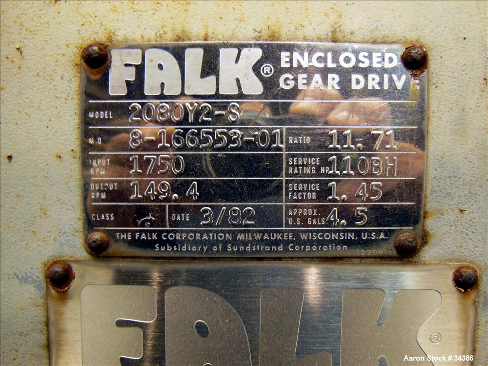 Used- Falk Gearbox, Model 2080Y2-S