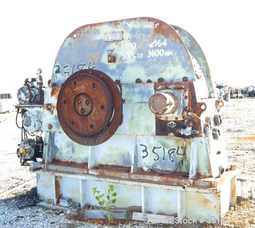 USED: Falk parallel shaft speed increaser 36.000 x 19 1/2, m.o no. H5540-0030, hp 5000. Ratio 6.016, driver 720, driven 4331. Yr 1955.