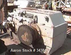 USED: Horsburgh and Scott Mark II helical speed reducer. 400 hp, 1150 rpm input, 55.28 rpm output. 20.805:1 ratio. 1.405 service factor. Parallel reducer with 2 input shafts (opposing sides) and 1 ou...