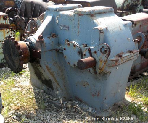 Used Lufkin Parallel Gearbox, Model D228. Rated approximately 75 hp, 26.5:1 ratio, 720 input rpm.