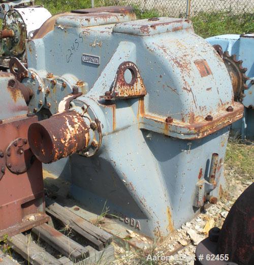 Used Lufkin Parallel Gearbox, Model D228. Rated approximately 75 hp, 26.5:1 ratio, 720 input rpm.