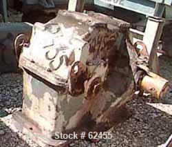Used Lufkin Parallel Gearbox, Model D228. Rated approximately 75 hp, 26.5:1 ratio, 720 input rpm.