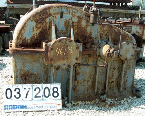 USED: Philadelphia parallel shaft gear reducer, model 3227, type T. HP rating 405-225.1. 1750/870 rpm input, 56.09/28.045 rpm output. 31.2:1 ratio. Input and output shafts on the same side. 43" betwe...