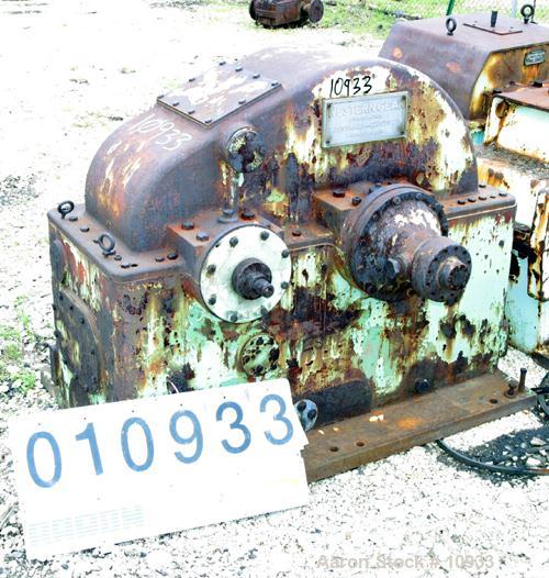 Used- Western Gear High Speed Increaser, Model 200 HSC. Rated 2000 hp, ratio 7.08:1, service factor 1.3. Input rpm 1750, out...