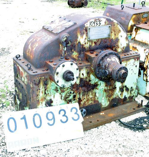 Used- Western Gear High Speed Increaser, Model 200 HSC. Rated 2000 hp, ratio 7.08:1, service factor 1.3. Input rpm 1750, out...