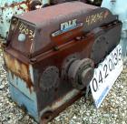 USED: Falk gearbox model 1120YF1-A, 400 hp rating. Input 1750 rpm, output 234 rpm. Ratio 7.476 to 1.