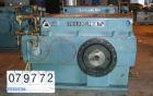 Used Philadelphia Gear Drive, Model 17HP-2. HP rating 1040, input RPM 1150, output RPM 55, ratio 20.85:1, service factor 1.0.