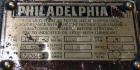 Used Philadelphia Gear Drive, Model 17HP-2. HP rating 1040, input RPM 1150, output RPM 55, ratio 20.85:1, service factor 1.0.