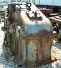 USED: Philadelphia parallel shaft gear reducer, model 3227, type T. HP rating 405-225.1. 1750/870 rpm input, 56.09/28.045 rpm output. 31.2:1 ratio. Input and output shafts on the same side. 43