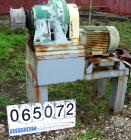 USED: Sumitomo gear reducer, model H3205. Ratio 43:1, input 38.6 hp, 1750 rpm, output torque 55,300, 30 hp XP motor 230/460/1765 rpm, unitized on carbon steel base.