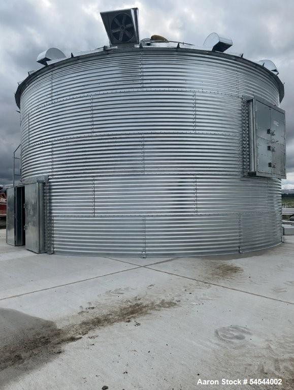 Used Shivvers 36' Hemp & Biomass Drying System with Automated Material Handling