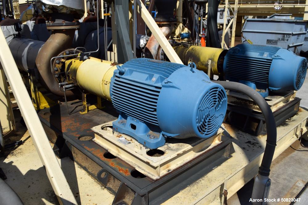 Used Hot Oil Pump Skid Consisting Of (3) Blackm