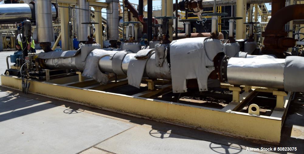 Used Hot Oil Pump Skid Consisting Of (3) Blackm