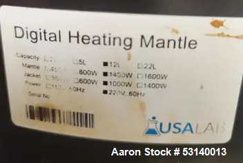 USA Lab 12L Digital Heating Mantle – 1400W, 12L Capacity, 300°C Max