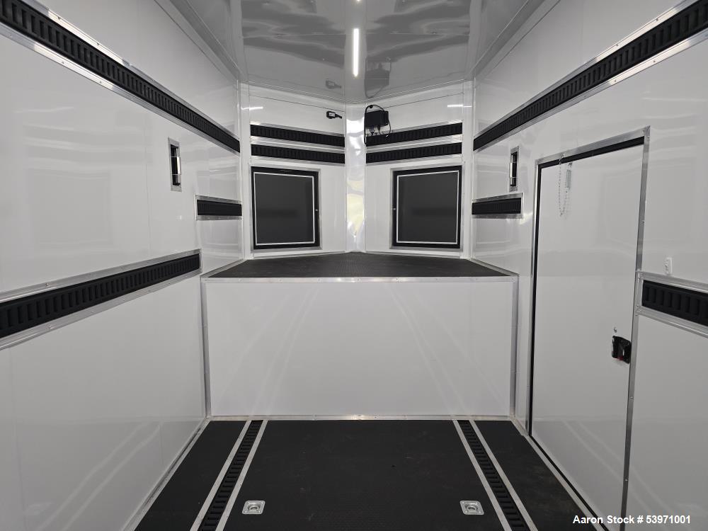 Used 2025 Rock Solid Cargo Gooseneck Trailer – 8.5' x 52', 30,000 lb Rating, Triple Axle, Blackout Package