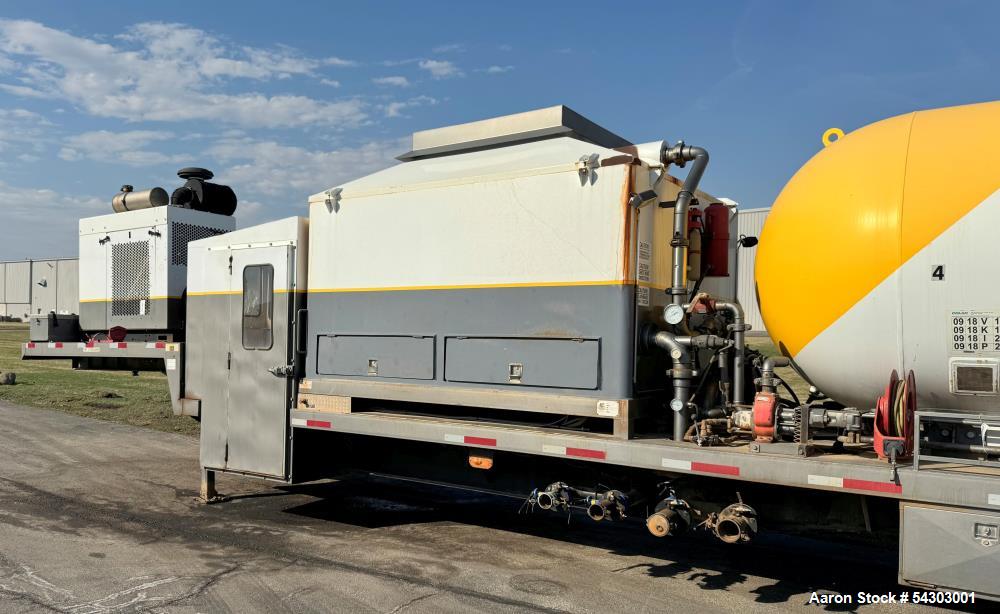 Energy Fabrication TFH30P FRAC Processing Trailer with LP Tank