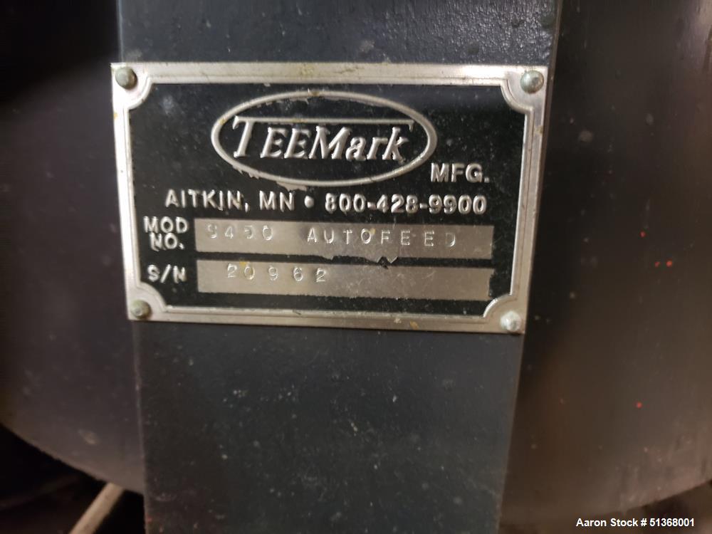 Used TeeMark Auto Feed Aerosol Can Crusher
