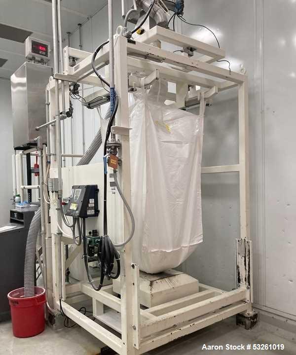 Used Control and Metering Company A-72 Bulk Bag Filling System with Scale Controller & Metal Detector