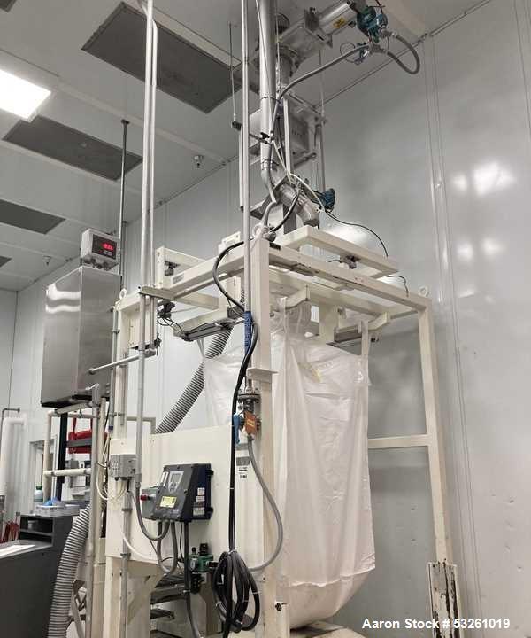 Used Control and Metering Company A-72 Bulk Bag Filling System with Scale Controller & Metal Detector