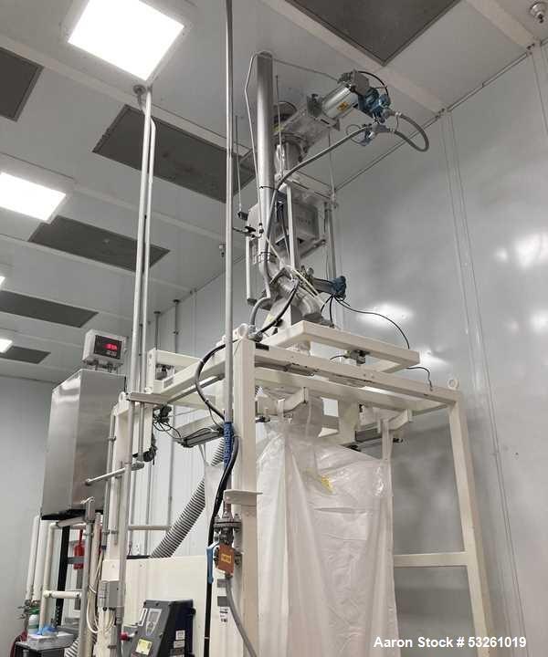Used Control and Metering Company A-72 Bulk Bag Filling System with Scale Controller & Metal Detector