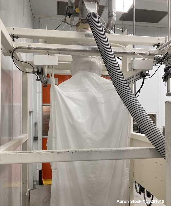 Used Control and Metering Company A-72 Bulk Bag Filling System with Scale Controller & Metal Detector