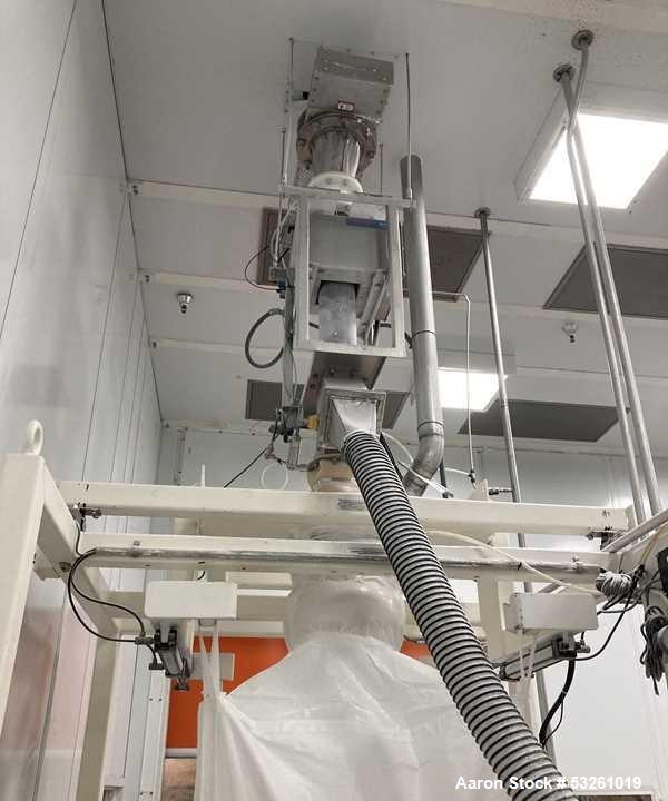 Used Control and Metering Company A-72 Bulk Bag Filling System with Scale Controller & Metal Detector