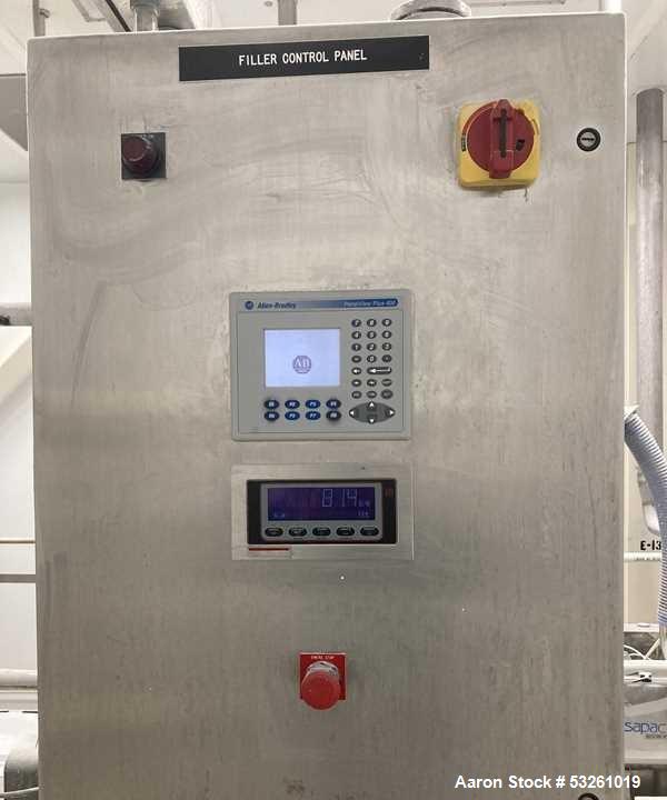 Used Control and Metering Company A-72 Bulk Bag Filling System with Scale Controller & Metal Detector
