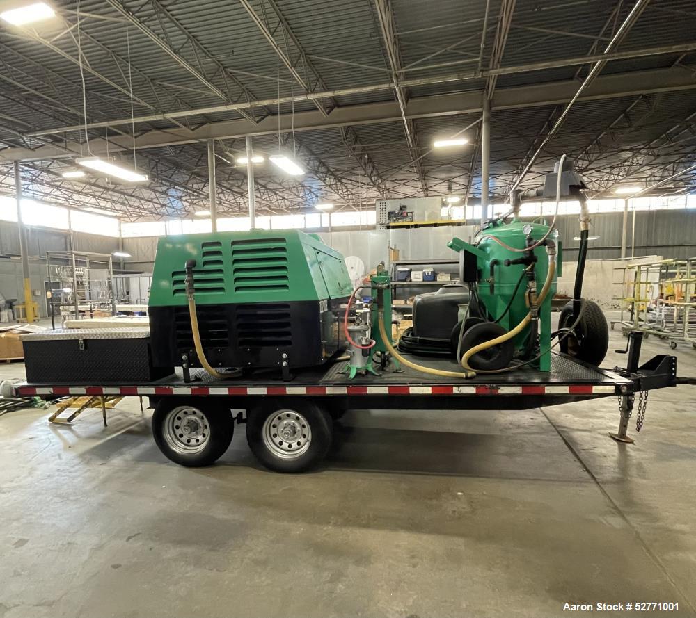 Used-Dustless Blasting Unit and Trailer