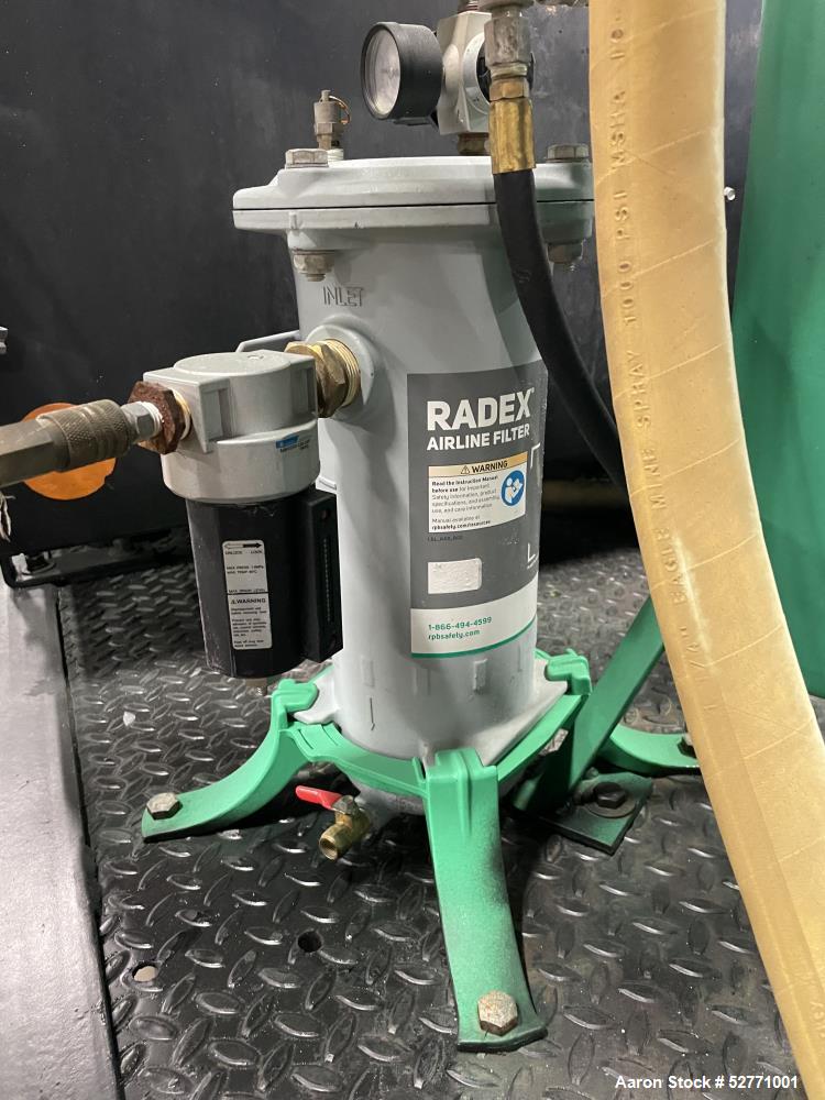 Used Dustless Blasting Unit and Trailer