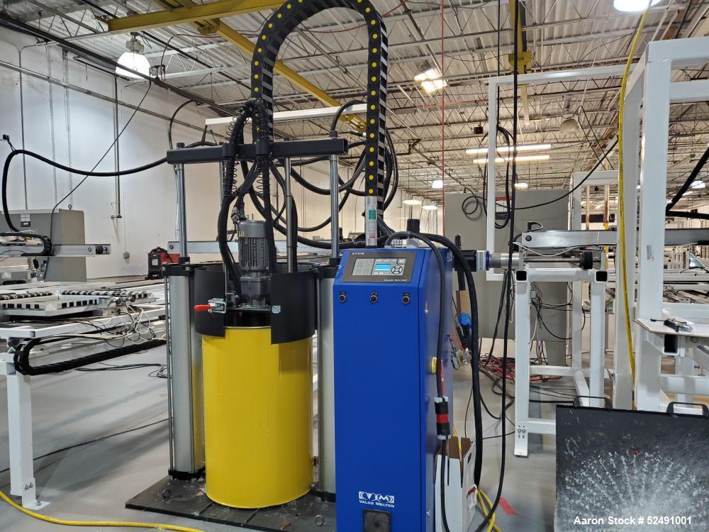 Used Valco Melton Adhesive Bulk Melter, Drum Unloader