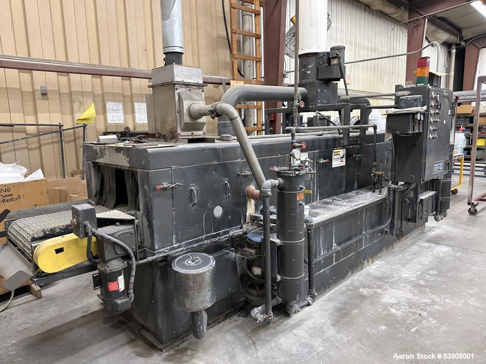 Used Hurricane Systems Model 5024 Gas-Fired Belt Washer – 24" Wide, 5-Zone Parts Washer with Dryer