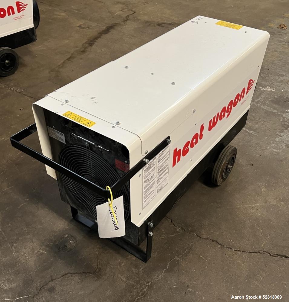 Used- Heat Wagon 60E Portable Electric Salamander Heater, Model P6000. 204,700 Max BTU Heat Output. 3 Heat settings: 24kW (8...