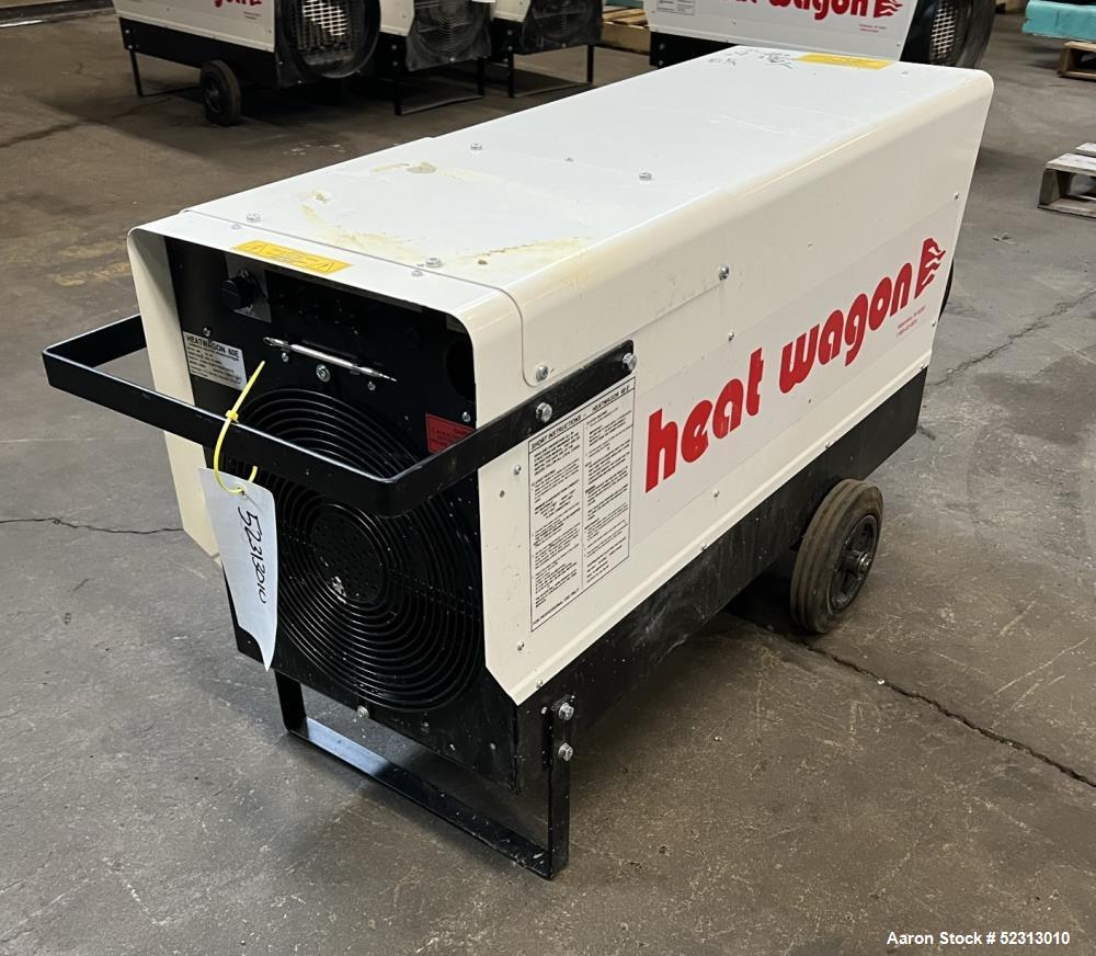 Used- Heat Wagon 60E Portable Electric Salamander Heater, Model P6000. 204,700 Max BTU Heat Output. 3 Heat settings: 24kW (8...