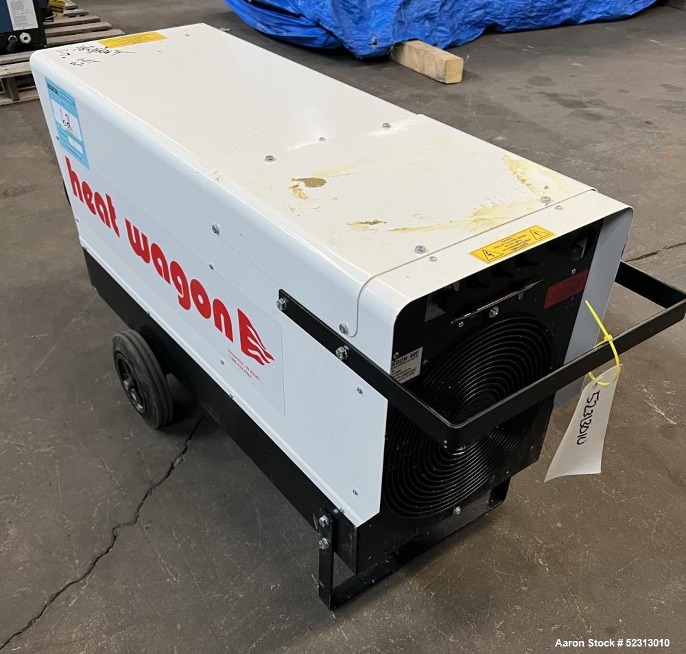 Used- Heat Wagon 60E Portable Electric Salamander Heater, Model P6000. 204,700 Max BTU Heat Output. 3 Heat settings: 24kW (8...