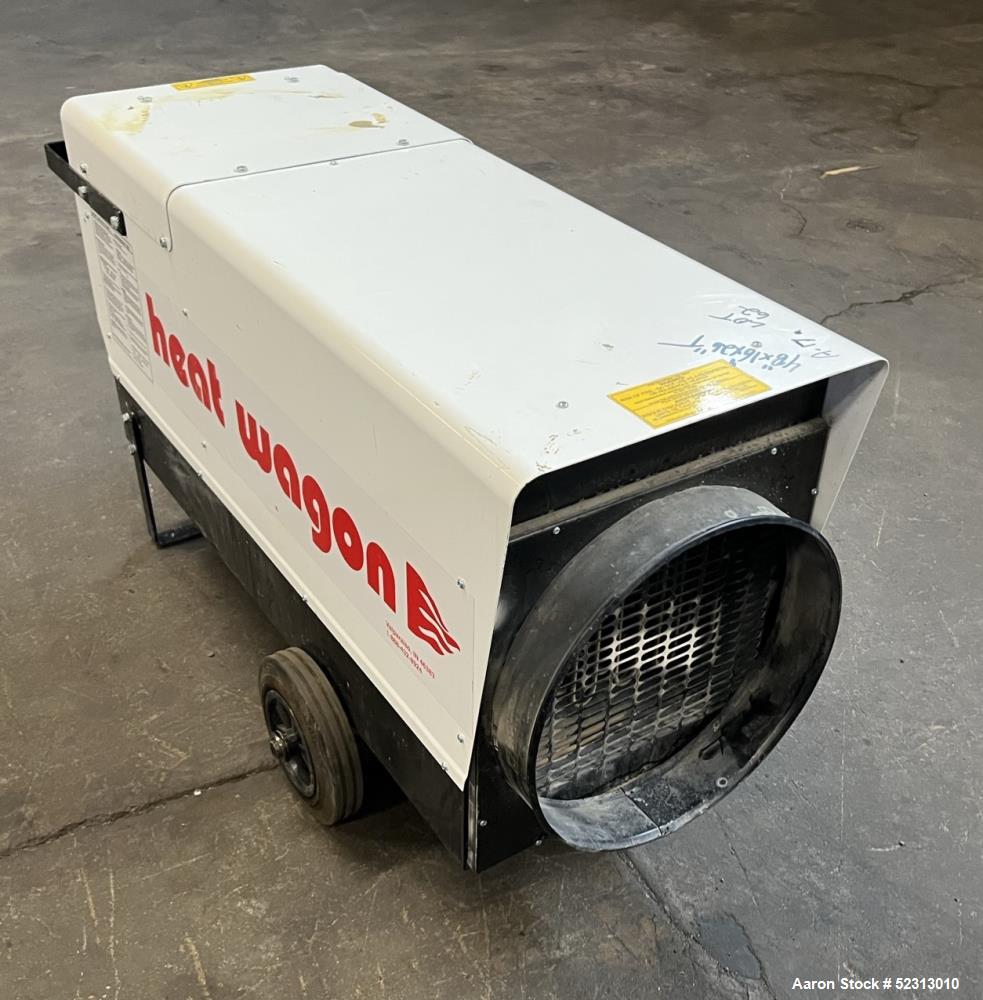 Used- Heat Wagon 60E Portable Electric Salamander Heater, Model P6000. 204,700 Max BTU Heat Output. 3 Heat settings: 24kW (8...